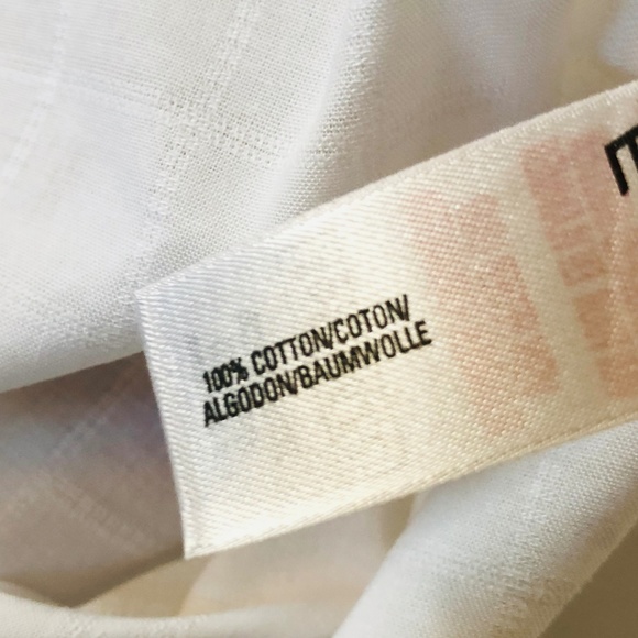 Mark & Spencer White Embroidered Chemise - Picture 5 of 8